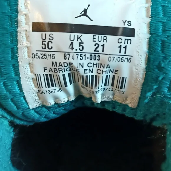 Jordan Jumpman Team 2 Toddlers 5c - Picture 6 of 7